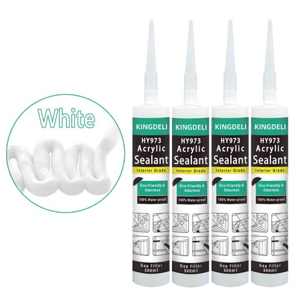 Transparent Mildew Resistant Silicone Caulk , Odorless Silicone Sealant For