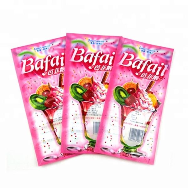 Buy cheap Wholesale food grade gravures printing plastic heat seal candy bag from wholesalers