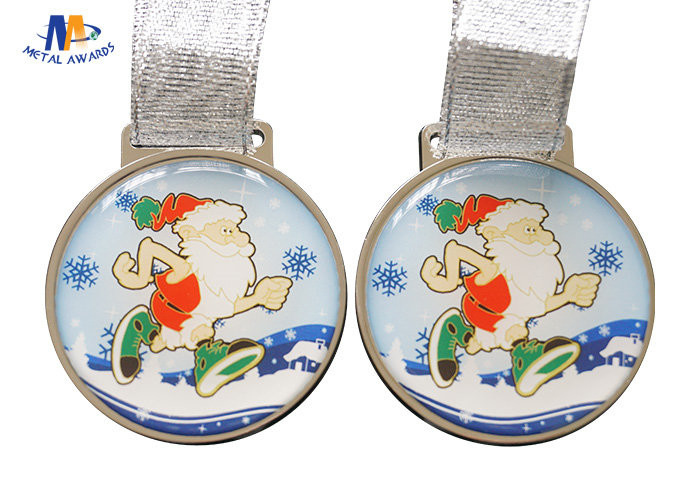 70*3MM Santa Claus Stock Medals For Christmas