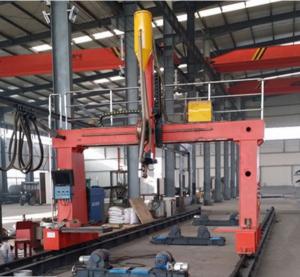 Wholesale Big Diameter Light Pole Welding Machine Gantry Type Shut Welding from china suppliers