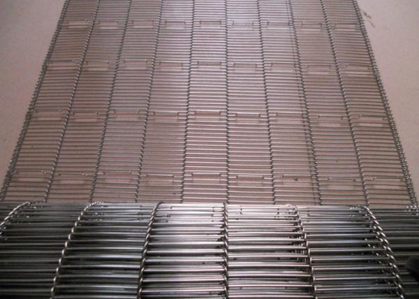 Buy cheap Flexible Screw Steel Wire Conveyor Belt , Heat Resistant Chain Link Conveyor Belt from wholesalers