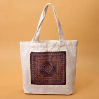 Buy cheap Brown And White Branded Promotional Bags / Durable Promotional Items Bags product