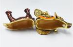 Wholesales Elephant Jeweled trinket box Animal Trinket box for wedding