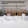 Buy cheap 4 x 6 Triangle Shaped Poster Table Tent acrylic sign holder Wholesale from wholesalers