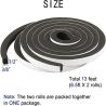 Buy cheap Heat Insulation Foam Door Seal Window Weather Stripping Anti Fire from wholesalers