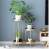 Buy cheap Rustproof Round 80cm Height Two Layer Plant Stand from wholesalers