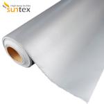 Silicone Fiberglass Fabric For Exhaust Protection Covers Equipment Protection
