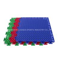 Buy cheap Non Toxic Sport Court Interlocking Tiles , Outdoor PP Interlocking Flooring product