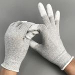 XS XXL Latex Nylon 40D PU Palm ESD Safety Gloves