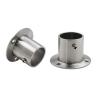 Buy cheap Stainless Steel Closet Rod Flange Set Socket Die Casting Wardrobe Shower Curtain Rod Bracket from wholesalers