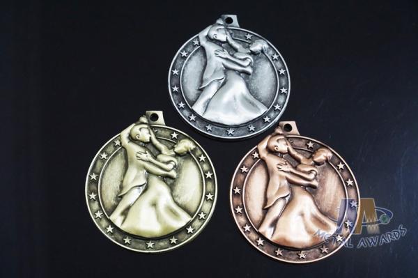 Buy cheap High 3D Effec Custom Engraved Sports Metal Dance Running Fencing Medals And Ribbons ,Zinc Alloy Medalloon from wholesalers