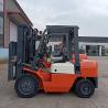 Buy cheap 3500 Kgs Petrol Forklift 3.5 Ton Chinese Engine Counterbalance Lift Truck from wholesalers