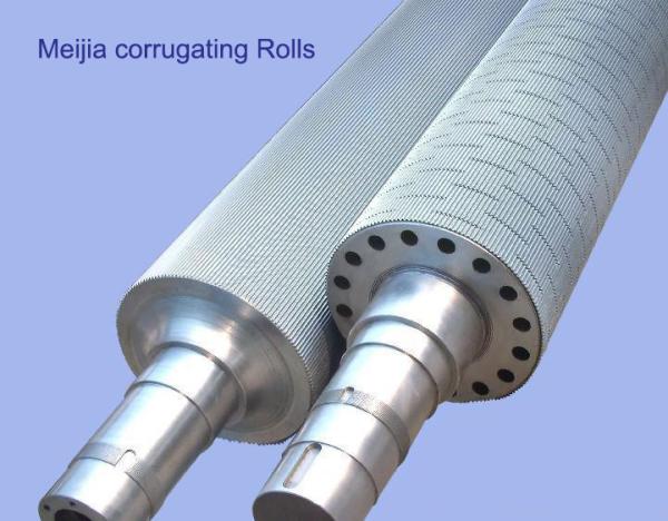 Buy cheap Inner Suction TC Alloy Steel Corrugating Rolls from wholesalers
