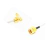 Buy cheap 50ohm SMA Male RF Cable Assemblies Au Plated Custom RF Cable Assembly from wholesalers