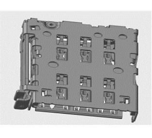 Buy cheap 3000cycles Electronic Components Connectors Dual Nano Sim Card Connector ISO from wholesalers