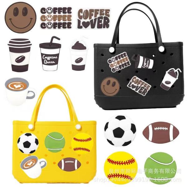 Buy cheap Tote Beach Black Toys Keychain Letters And Numbers Custom Rubber Keychain from wholesalers