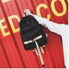 Buy cheap Korean version of the pure color contrast color backpack fashion personality bags large capacity waterproof backpack from wholesalers