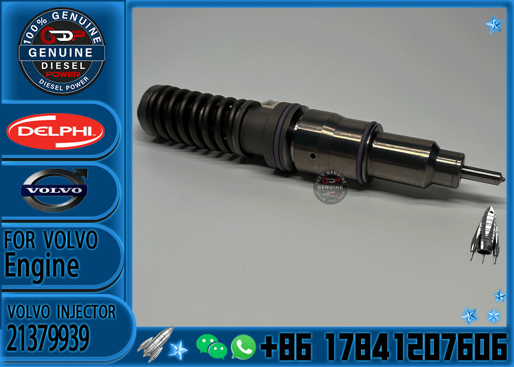 CAL-VOL VOE21379939 4 Pin Diesel FULE Injector 3801369 21159131 21379939 2159131 3847790 BEBE4D18002 BEBE4D27002