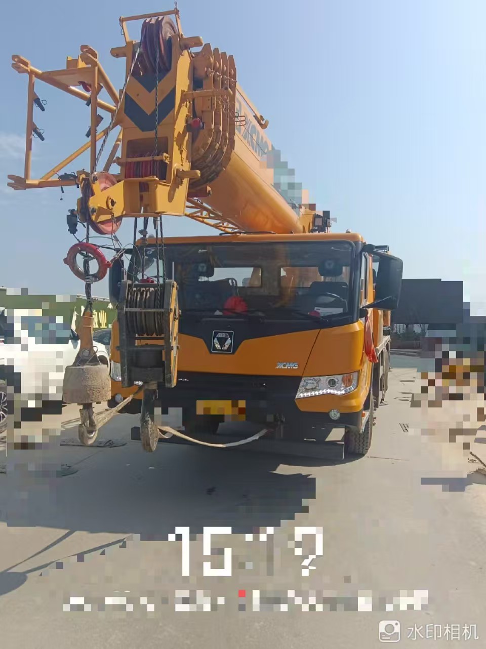 2024 Used XC MG Mobile Truck Crane 25 Tons, Crane Jib Length 41 Meters