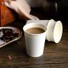 Buy cheap Single Wall Paper Cup Double Wall Paper Cup Ripple Wall Paper Cup Kraft Paper Hot Coffee Cups- Unbleached from wholesalers