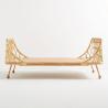 Buy cheap Rattan Cane Double Bed Frame Bedroom Furniture For Hotel Restaurant And Banquet from wholesalers