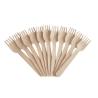 Buy cheap Durable 160mm Compostable Wooden Forks Environmental Friendly from wholesalers
