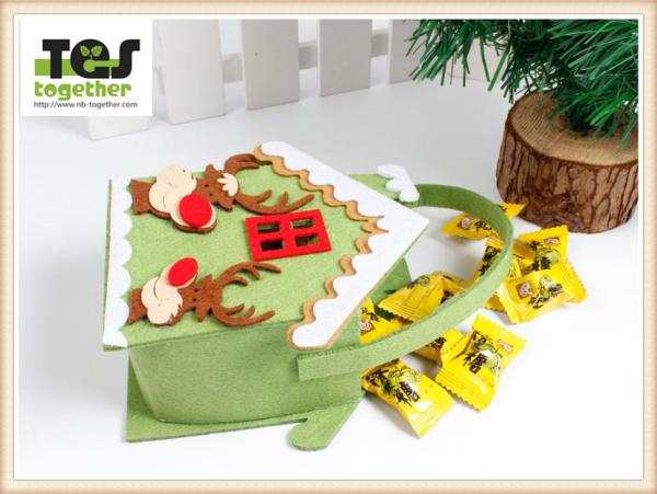 Buy cheap Christmas Candy handbag/ Felt bag /Nonwovens/Festival /gift/child from wholesalers