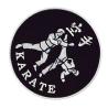 Buy cheap Polyester 100mm Iron On Logo Embroidery Patch For Work Shirts from wholesalers