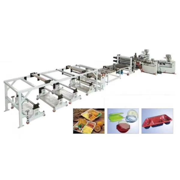 Buy cheap PET PLA Two Screw Extruder Sheet Extrusion Line from wholesalers