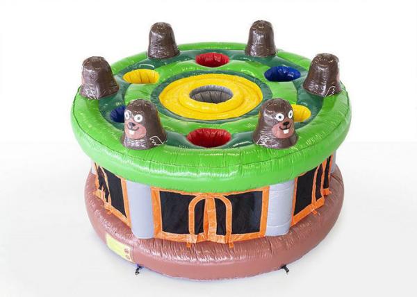Buy cheap Inflatable Sports Games / Whack A Mole Game With Hammer For Kids from wholesalers