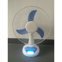 Buy cheap CE Certificate AC Table Fan 45W Blue Color 3 Level Control With 1250 RPM product