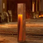 Outdoor Waterproofing Corten Steel Garden Lights 10W 12W For Lawn