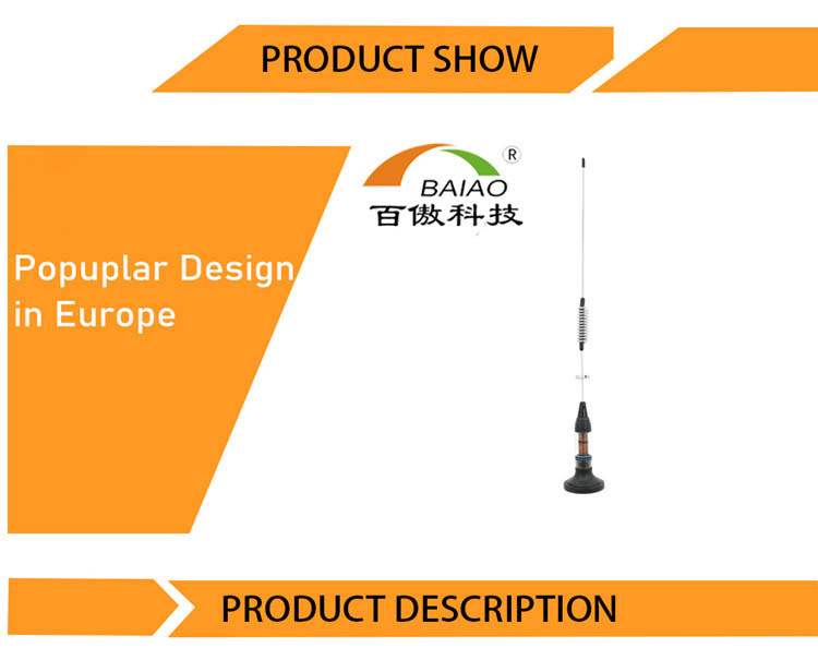 Baiao CB Mobile Antenna 27MHz Car Mobile CB Mobile Antenna Radio Antenna 26-28MHz