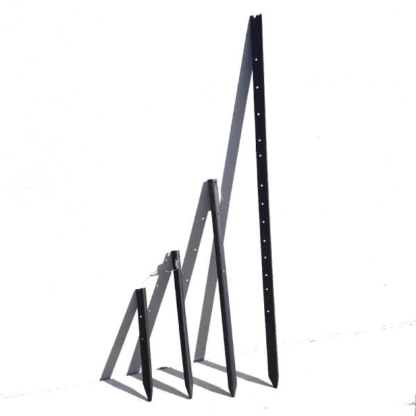 Buy cheap Black Painted Steel Star Pickets Hot Dipped Galvanized Y Fence Post from wholesalers
