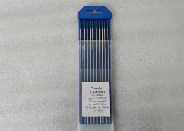 Buy cheap forged pure Lanthanated Tungsten Electrodes For Sputtering Targets from wholesalers