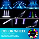 Beam 200W Moving Head Light Eight Prism New Eight-color wheel Effect Stage Light