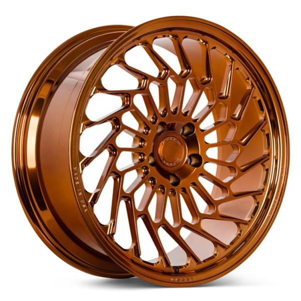 Buy cheap Professional custom alloy chrome 5x100 gold 18 24 inch rims gold colored car alloy wheel rims for sale from wholesalers