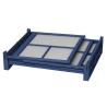 Buy cheap Industrial Collapsible Pallet Lifting Cage Stillage Steel With PP Linings from wholesalers