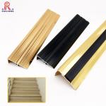 Anti Slip Safety Aluminium Stair Nosing Edge Trim Polishing / Anodizing