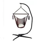 Outdoor Activity Must-Have Space Saving Solid Steel Hammock Chair C Stand for
