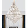 Buy cheap Luxury Led Crystal Chandelier For Living Room Modern Home Decor Lobby Large Chandelier(WH-CY-220) from wholesalers