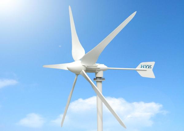 Residential 1KW Grid Tie Wind Turbine , Windmill Turbine Generator Wind Solar