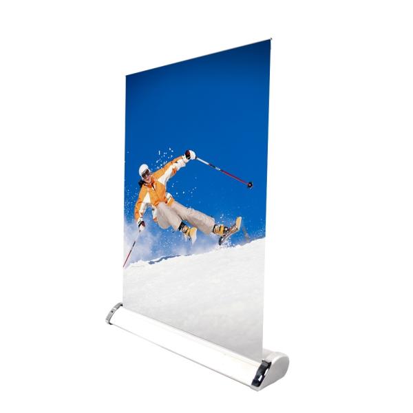 Buy cheap Single Side Expandable Banner Stand , A4 Size Retractable Display Banners from wholesalers