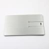 Buy cheap Metal 2.0 Credit Card Usb Drive 16GB 32GB UDP Flash Chips full Memory from wholesalers