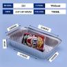 Buy cheap 211 750ML Aluminium Foil Tiffin Box 210*140*48mm For Barbecue from wholesalers