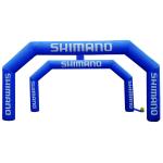customize size logo with CE approved blower high quality oxford inflatable arch