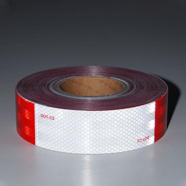 Buy cheap Self-adhesive Conspicuity Truck Vehicle Trailer Dot C2 Reflective Tape from wholesalers