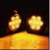 Buy cheap IP 68 Jeep Wrangler LED Turn signal Lights 2000k Amber Yellow LED Smoke Lens from wholesalers