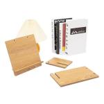 Natural Bamboo Wooden Splicing Detachable Cell Phone Stand Desktop Portable