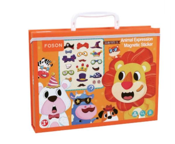 Buy cheap CMYK Educational Animal Magnetic Jigsaw Puzzle Sticker Childrens Learning Toys For 7 Year Olds from wholesalers